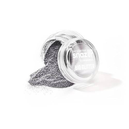 Snazaroo Fine Bio Glitter, 5g (.17-oz) Tub, Silver Beauty & Personal Care Snazaroo