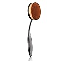 JOSALINAS Oval 1# Makeup Brush Upgraded Fast Flawless Application Toothbrush Foundation Concealer Blusher Liquid Cream Powder Cosmetic Blending Tool Beauty & Personal Care JOSALINAS