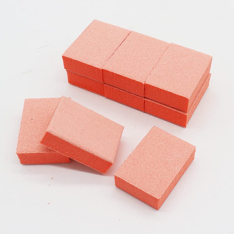 Bzbuy Nail Mini Orange Buffer Block File 100/180 Grit 2 Sided (130 Count) Beauty & Personal Care Bzbuy