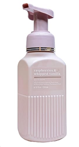 Bath & Body Works Spring Scents Gentle & Clean Foaming Hand Soap - 8.75 fl oz (Raspberries and Whipped Vanilla) Beauty & Personal Care Bath & Body Works