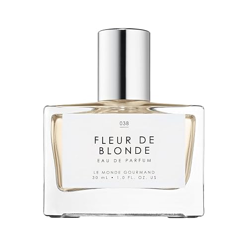 Le Monde Gourmand Fleur de Blonde Eau de Parfum Spray Perfume for Women, Pear Blossom, Ambrette & Cashmere Musk Soft Floral Scent, Vegan & Cruelty Beauty & Personal Care Le Monde Gourmand