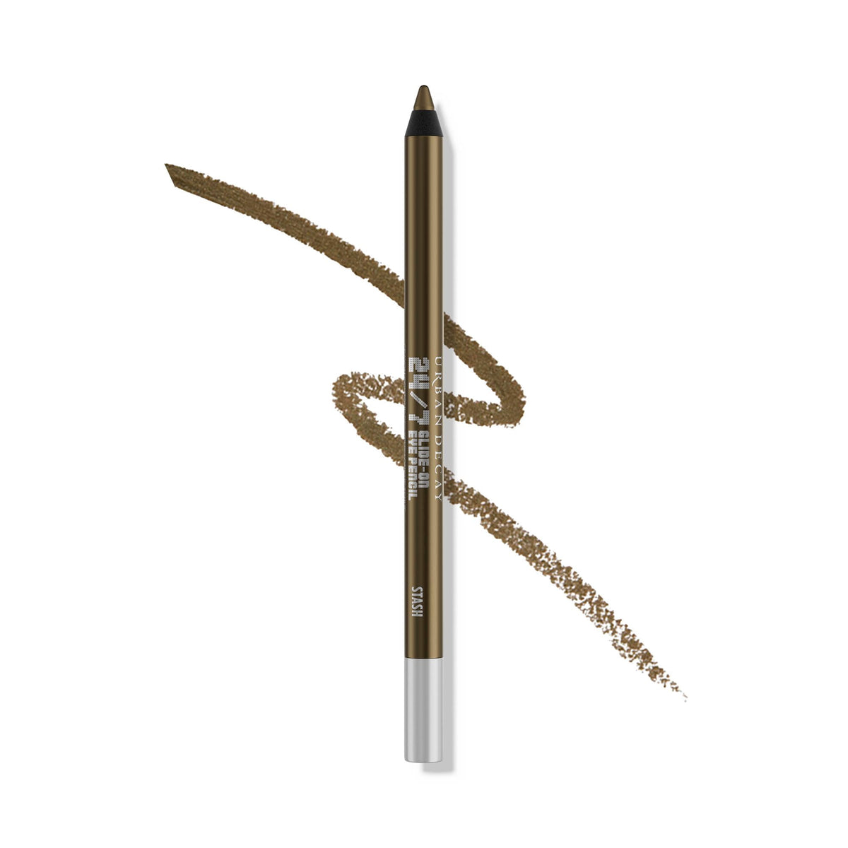 URBAN DECAY 24/7 Glide-On Waterproof Eyeliner Pencil - Smudge-Proof, Long-Lasting, Transfer-Proof, Up to 16HR Wear, Smooth No-Tug Formula, Stash (Dark Beauty & Personal Care URBAN DECAY