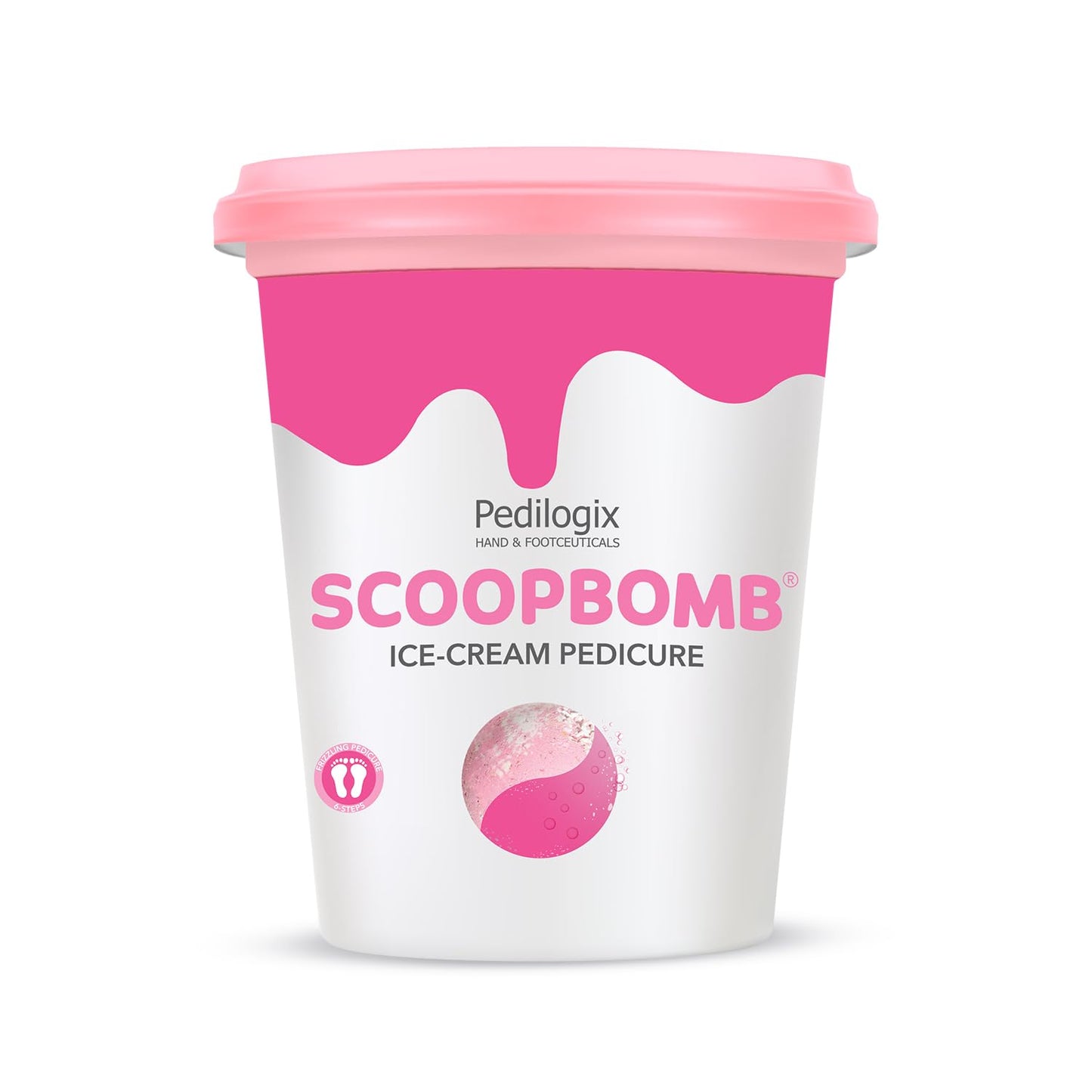 O3+ Pedilogix Scoop Bomb Pedicure with Bath Bomb for Soft & Moisturised Feet - 100g+10ml Beauty and Personal Care O3+
