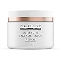 DRMTLGY Pumpkin Enzyme Face Mask with Jojoba Beads. Gentle Exfoliating Pumpkin Facial Mask for Dullness, Uneven Skin Tone, Fine Lines and Wrinkles. Beauty & Personal Care DRMTLGY