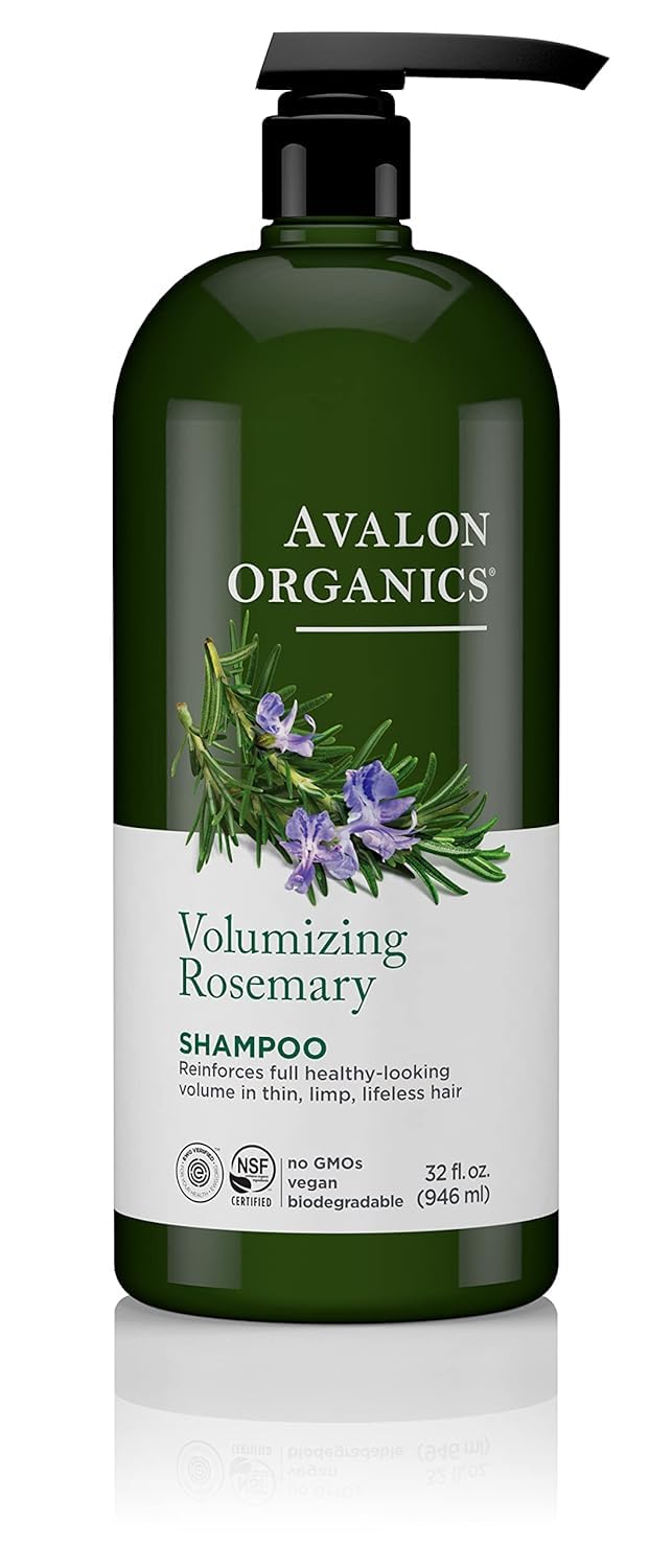 Avalon Organics Shampoo, Rosemary Shampoo, 32 Fl Oz Beauty & Personal Care Avalon Organics