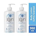 Keri Lotion Original Intense Hydration Softly Scented, 900 mL, 2 Piece Beauty & Personal Care Keri