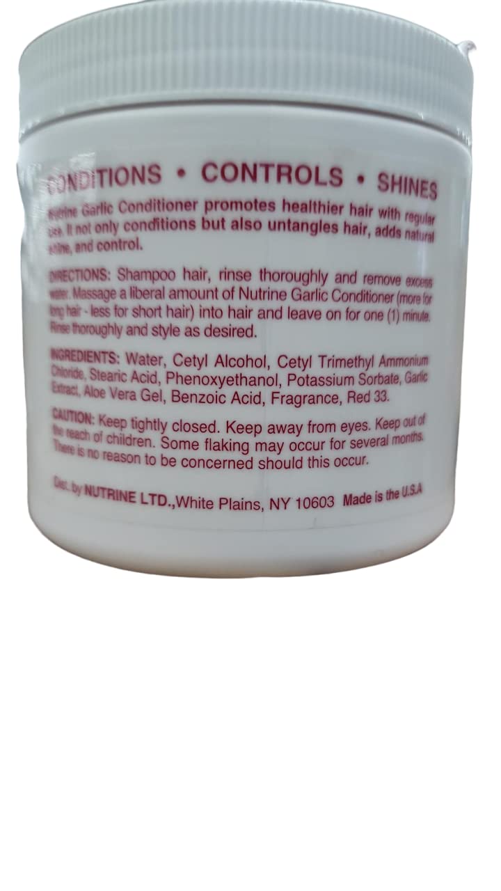 Nutrine Garlic Conditioner Jar, 16 Oz Beauty & Personal Care Nutrine