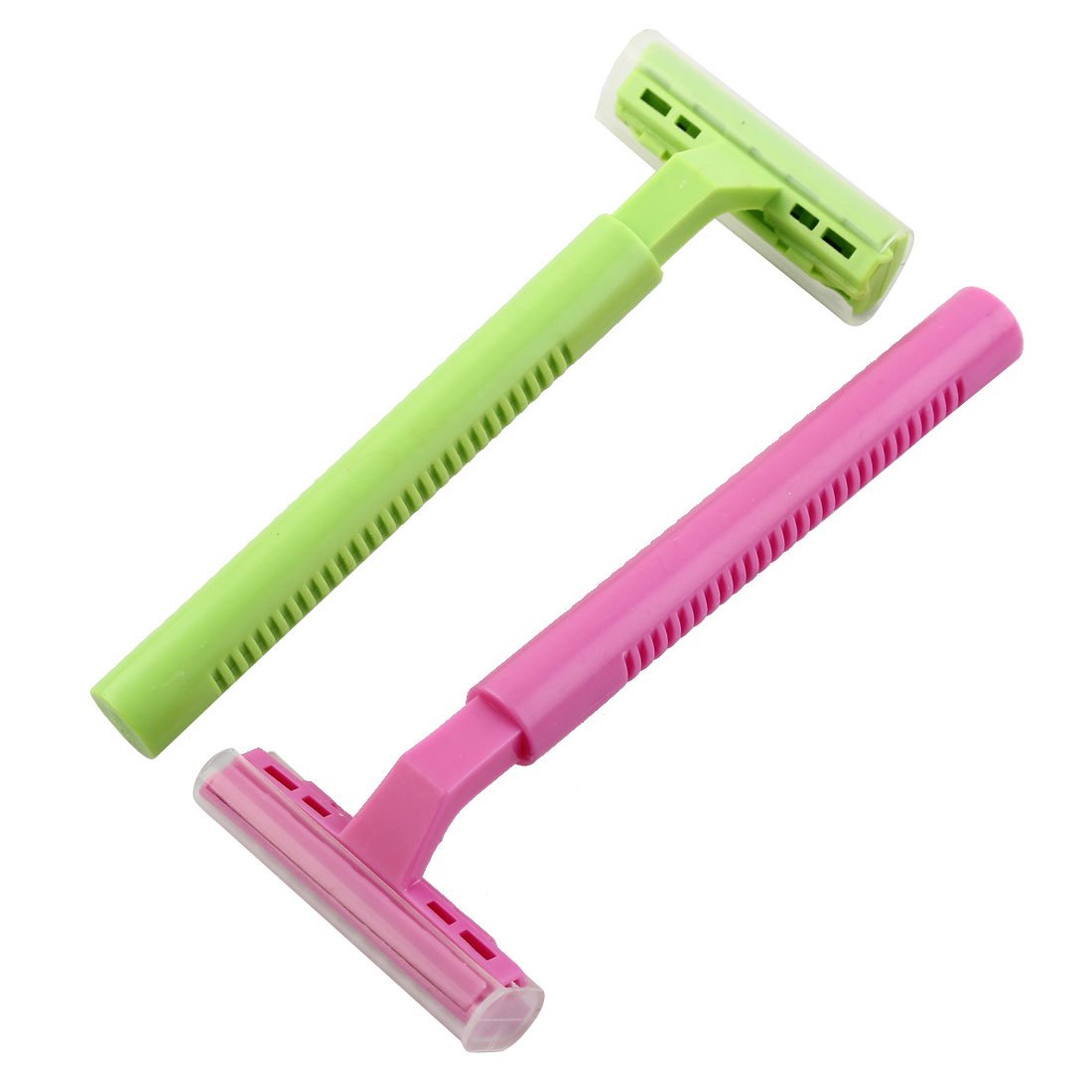 Ruilogod Women Plastic Shell T Shaped Hair Razor Shaver Trimmer Remover 2 Pcs (id: 274 788 05c 3dd 3f6 Beauty and Personal Care Ruilogod
