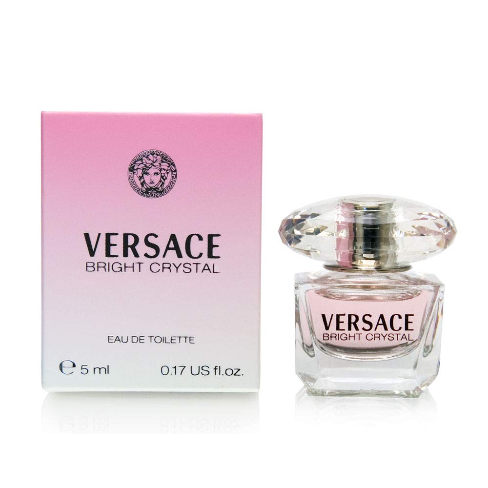 Versace Bright Crystal By Gianni Versace For Women. Eau De Toilette 0.17 Fl Oz Mini Beauty & Personal Care Versace