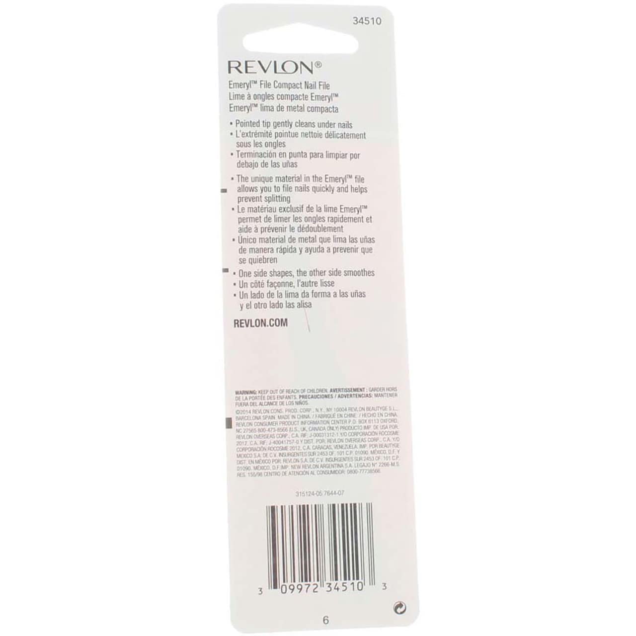 Revlon Emeryl File 1 Each (Pack of 12) Beauty & Personal Care REVLON