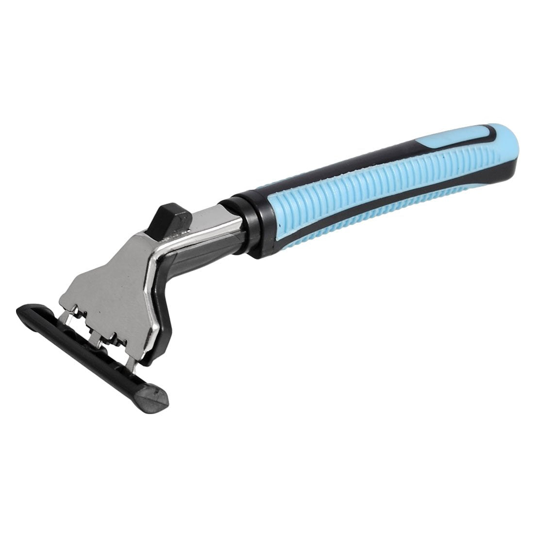 Ruilogod Men Blue Handle Manual Shaver w 4 Double Layers Blades (id: 816 3d2 458 71f 63d Beauty and Personal Care Ruilogod