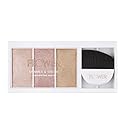 FLOWER Beauty By Drew Barrymore Shimmer + Strobe Highlighting Palette - Glowing Bronzer Powder Kit For Face + Blendable Coverage - Skintones + 3 Beauty & Personal Care FLOWER BEAUTY