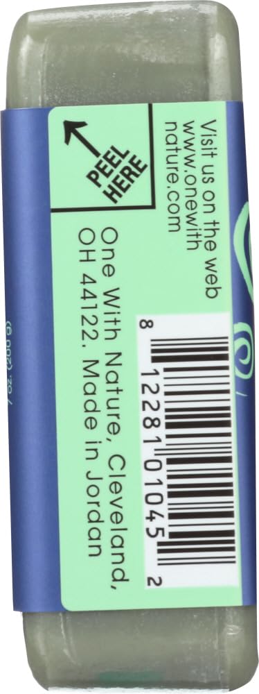 One with Nature French Clay Soap - French Green - Case of 6-7 oz. Beauty & Personal Care One With Nature