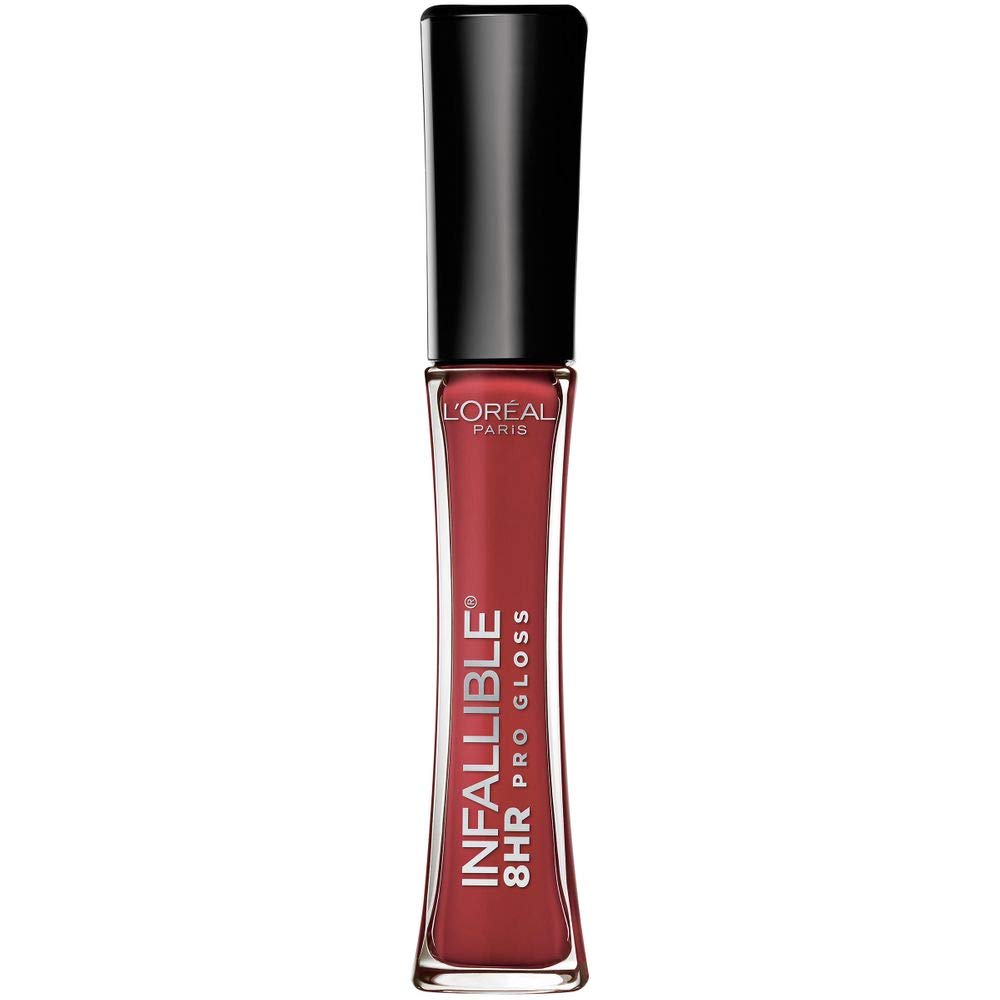 L’Oreal Paris Makeup Infallible 8 Hour Hydrating Lip Gloss, Suede, 0.21 Fl Oz Beauty & Personal Care L'Oreal Paris