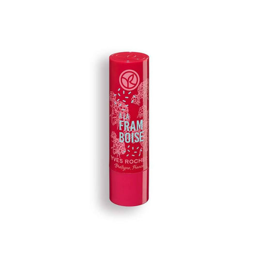 Yves Rocher Lip Balm Raspberry, 4.8g/0.17oz - Nourishing Lip Care, Hydrating Lip Balm, Berry Scent, Long-Lasting Moisture, Soft and Smooth Lips Beauty and Personal Care Yves Rocher