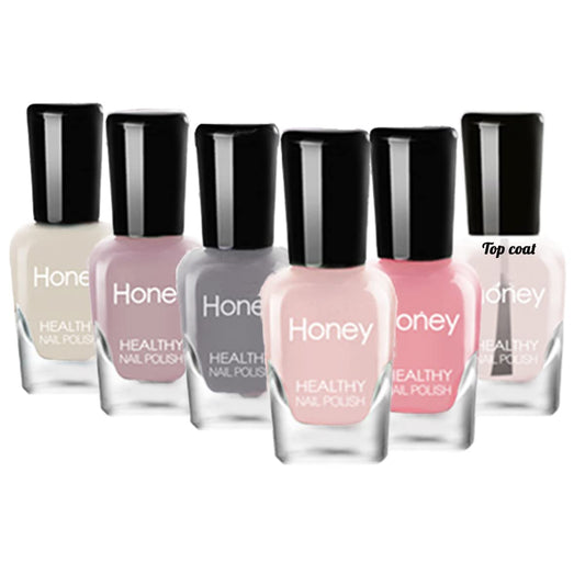 Tophany Non Toxic , Easy Peel Off and Fast Dry Nail Polish Set for Pack, Eco Friendly and Organic Water Based Nail Polish for Women and Girls (6 Beauty & Personal Care Tophany