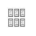 Red Cherry #WSP False Eyelashes (Pack of 6 Pairs) Beauty & Personal Care Red Cherry