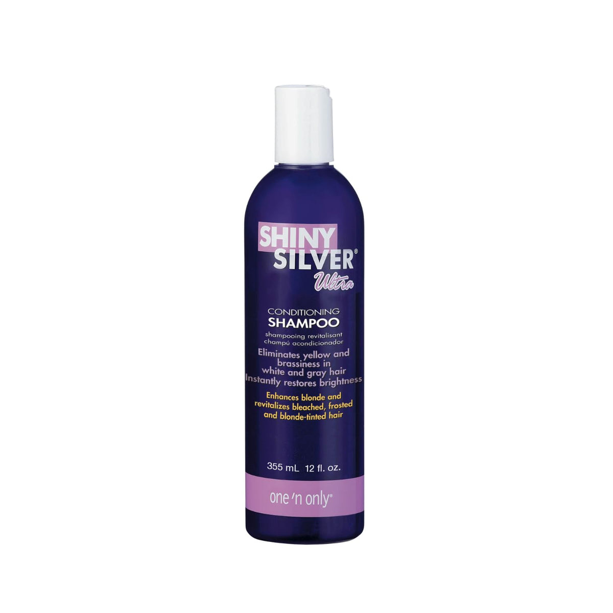 Shiny Silver Shampoo Ultra Conditioning 12 Ounce (354ml) (3 Pack) Beauty & Personal Care Shiny