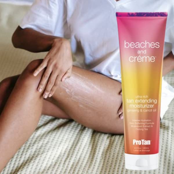 Beaches & Creme Ultra Rich Tan Extending Moisturizer 9.5oz Beauty & Personal Care Pro Tan