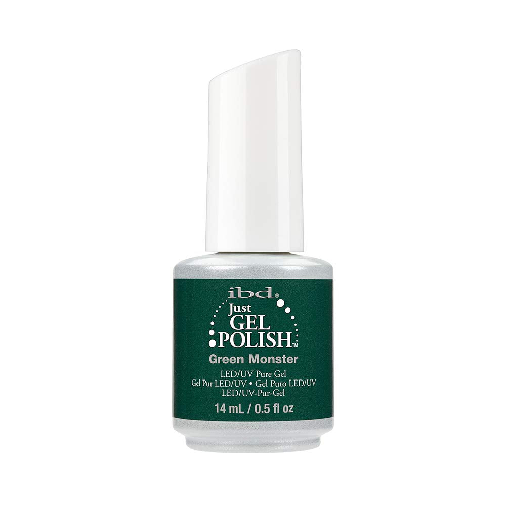 IBD Just Gel Nail Polish, Green Monster, 0.5 Fluid Ounce