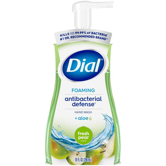 Antibacterial Foaming Hand Wash, Fresh Pear Scent, 10 oz, 8/Carton Beauty & Personal Care Dial Professional
