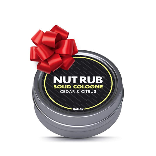 Ballsy Body & Groin Rub, Cologne for Everywhere, with Beeswax, Coconut and Sunflower Seed Oil, Citrus and Cedar .85 oz Beauty & Personal Care Ballsy