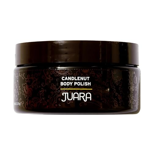JUARA Candlenut Body Polish - 2-in-1 Exfoliating Body Scrub with Candlenut Oil, Rice Bran & Walnut Shell - Moisturizing Body Exfoliator, No Water Beauty & Personal Care Juara