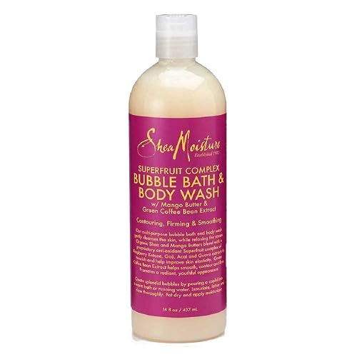 Sheamoisture Superfruit Complex Bubble Bath & Body Wash 16 Oz Beauty & Personal Care Shea Moisture