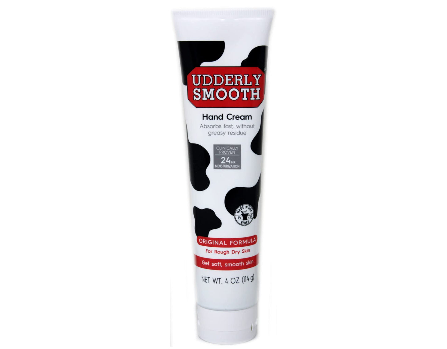 Udderly Smooth Hand Cream and Body Cream Bundle, Fast-Absorbing 24-Hour Moisturization, Original Formula for Rough Dry Skin, 4 oz Hand Cream + 10 oz Beauty & Personal Care UDDERLY SMOOTH
