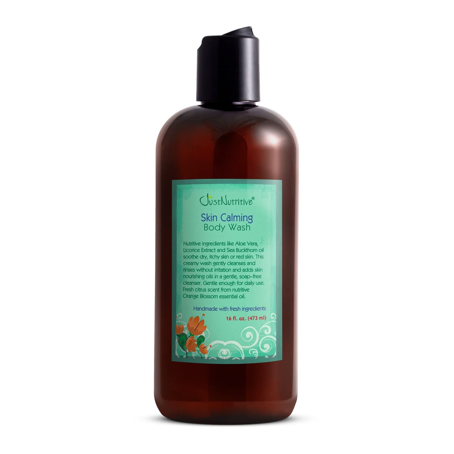 Just Nutritive Skin Calming Body Wash | Best Body Wash for Your Skin | Natural Body Wash 16 oz Beauty & Personal Care Just Nutritive