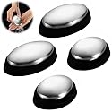 LUCKYLIGHT 4 packs stainless Steel soap Deodorizing Soap Deodorizing Metal Soap Metal Deodorizing agent eliminates onion, garlic, and fish smells from Beauty & Personal Care LUCKYLIGHT