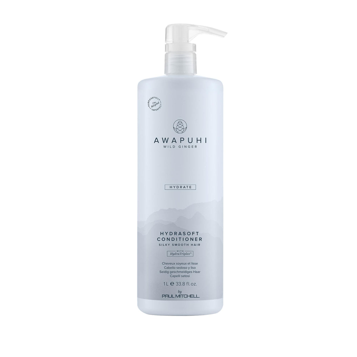 Awapuhi Wild Ginger by Paul Mitchell HydraSoft Conditioner, For Silky Smooth Hair, Ideal For All Hair Types, Especially Dry + Frizzy Hair, 33.8 oz.
