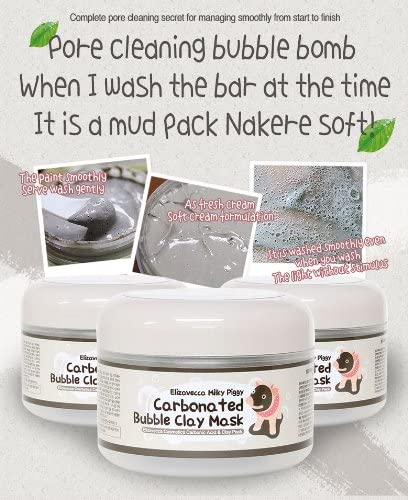 Elizavecca Milky Piggy Carbonated Bubble Clay Mask Beauty & Personal Care Elizavecca