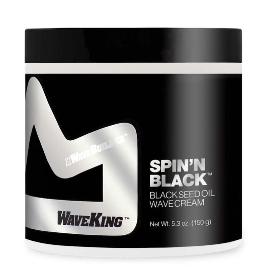 Wave King x Wavebuilder Spin'n Black Black Seed Oil Wave Cream Beauty & Personal Care Wave King
