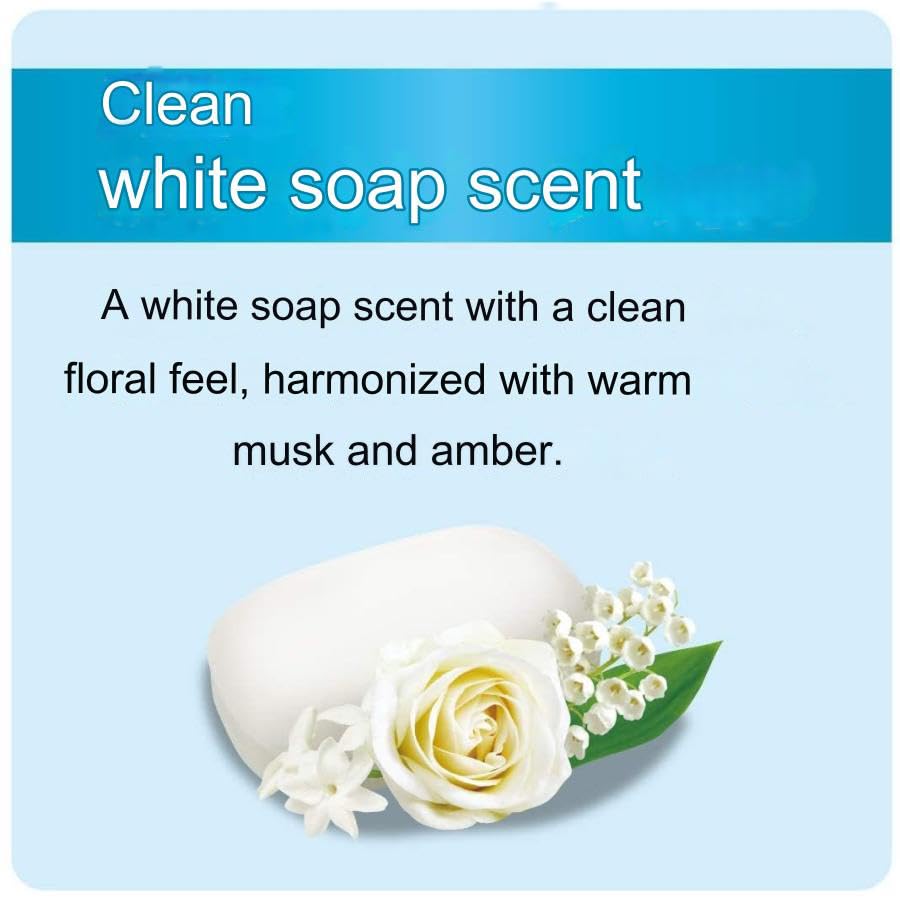 Cow Bouncia Body Wash, White Soap Scent Refill - 360 ml (Pack of 2) Beauty & Personal Care SOFIA BY ODE
