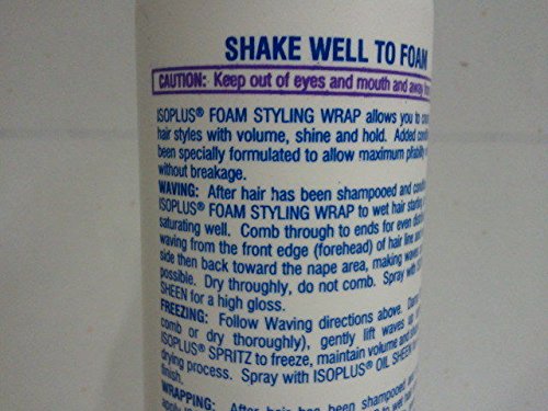 [ISOPLUS] FOAM STYLING WRAP FIRM HOLD 10 OZ Beauty & Personal Care Isoplus