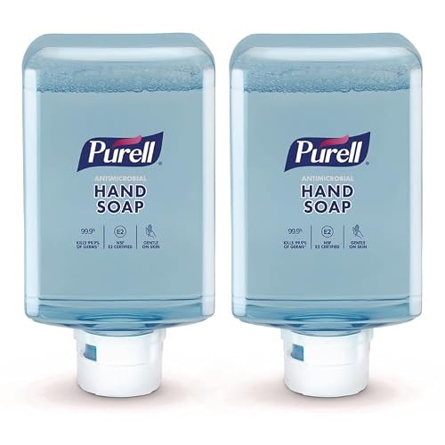 Antimicrobial Foaming Hand Soap Refill for ES10 Dispensers Fragrance-Free 1200 mL 2/Carton Beauty & Personal Care Purell
