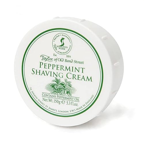 Taylor of Old Bond Street Peppermint Shave Cream (5.3 oz) Beauty & Personal Care Taylor of Old Bond Street