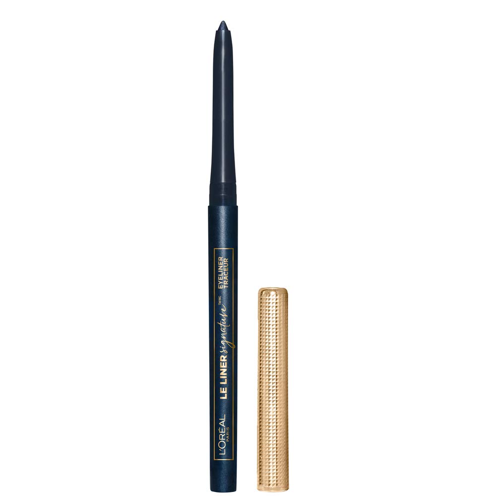 L’Oréal Paris Makeup Le Liner Signature Mechanical Eyeliner, Easy-Glide, Smudge Resistant, Bold Color, Long Lasting, Waterproof Eyeliner, Blue Jersey Beauty & Personal Care L'Oreal Paris