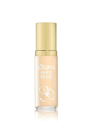 Jovan White Musk for Women Eau de Cologne Spray 2 fl oz (Pack of 1), Notes of Jasmine, Musk, and Amber, Women's Fragrance, Long Lasting, Everyday Beauty & Personal Care Jovan