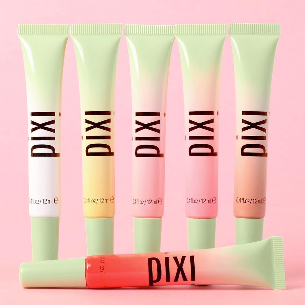 Pixi Beauty LipTone pH Reactive Lip Gloss in SnowPearl | Color Changing Tinted Lip Balm with Rosehip Oil & Shea Butter | Non-Sticky Mirror-Shine Beauty & Personal Care Pixi