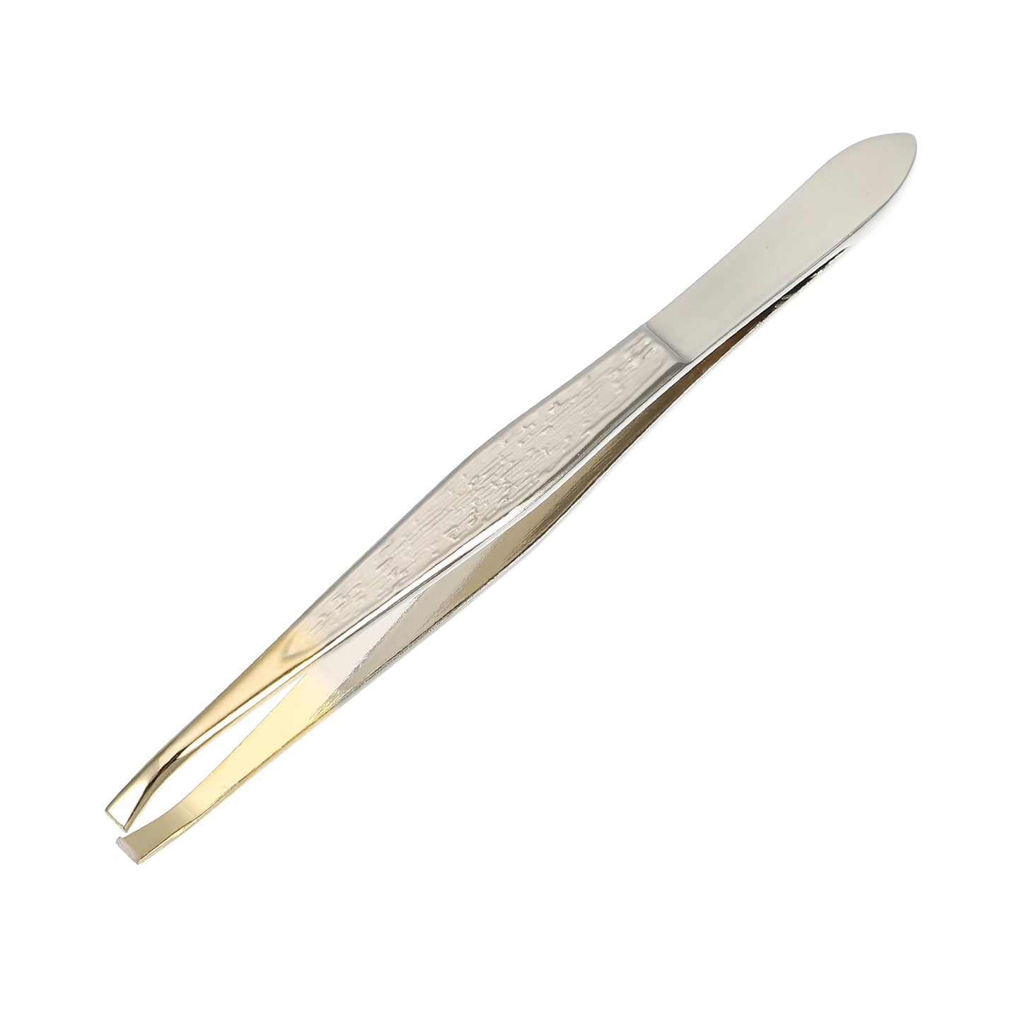 VOCOSTE Eyebrow Tweezers, Stainless Steel Tweezers for Men, Facial Hair Tweezers for Women, Grooming Tool Tweezers for Nose Hair, Silver Tone Beauty and Personal Care VOCOSTE