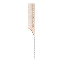 Cricket Silkomb Pro-50 Fine Tooth Rattail Comb for Hair - Precision Styling Tool with Seamless Teeth & Metal Tail for Sectioning, Weaving, and Smooth Beauty & Personal Care Cricket
