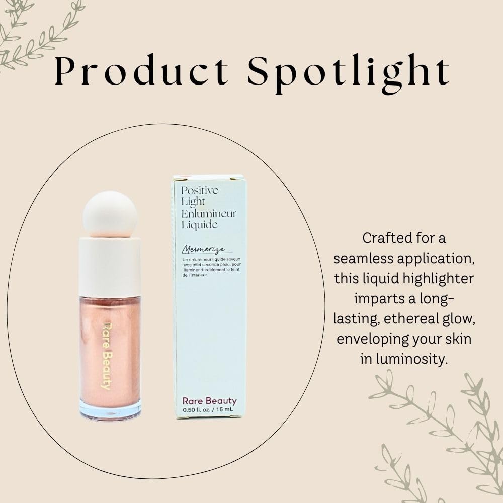 Rare Beauty Positive Light Liquid Luminizer (Mesmerize) Beauty & Personal Care Rare Beauty
