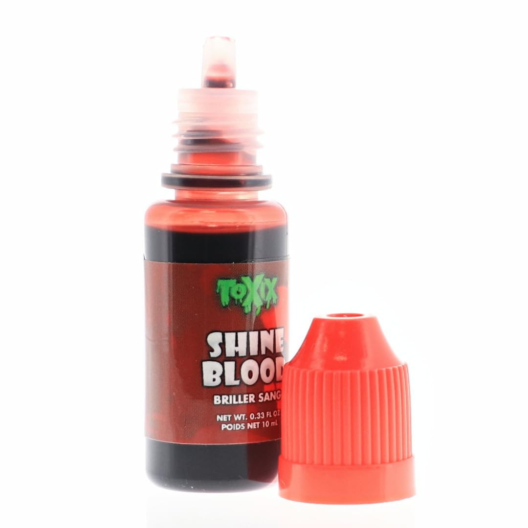 TOXIX Shine Blood - Fake Blood Dries to a Shine, Wet Look, Non Staining Blood Beauty & Personal Care TOXIX