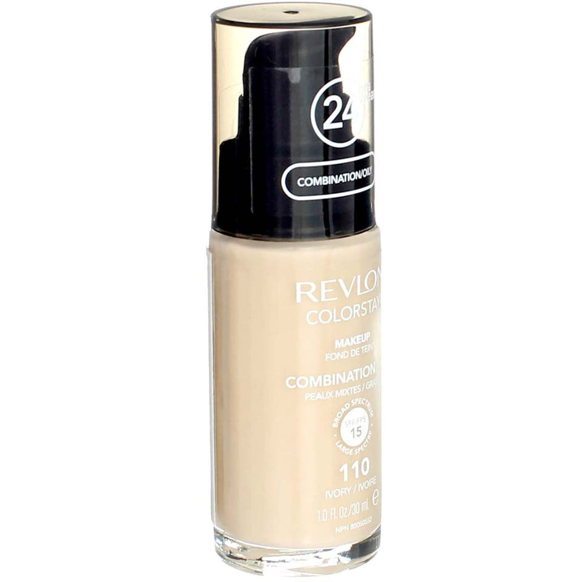 Revlon ColorStay Makeup with SoftFlex SPF6 Combination/Oily Skin [110] Ivory 1 oz (Pack of 8) Beauty & Personal Care REVLON