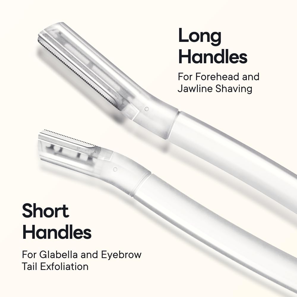 CAVEEM Dermaplane Razor for Women, Dermaplaning Tool - Face Razors for Women and Men, Eyebrow Trimmer and Facial Hair Removal Shaver, Gentle Beauty and Personal Care CAVEEM