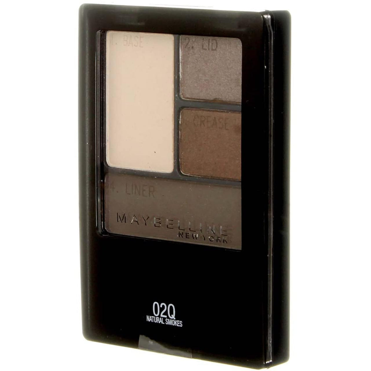Maybelline New York Expert Wear Eyeshadow Quads, Natural Smokes [02Q] 0.17 Ounce