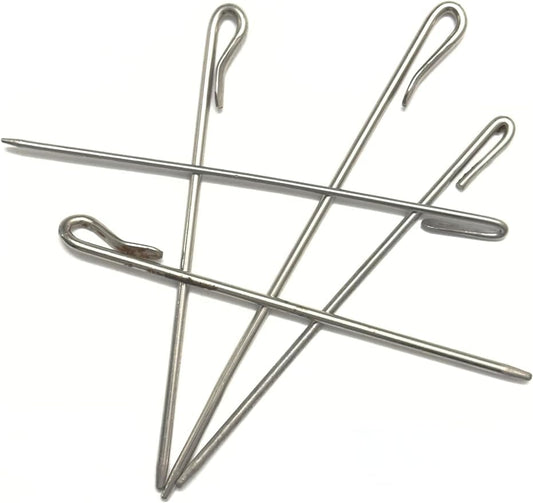 Banika Salai(Baaz) for Turban/Pagg | 5 Inch/12.7 cm | Punjabi Baaz (Steel Hook, Pack of 5)