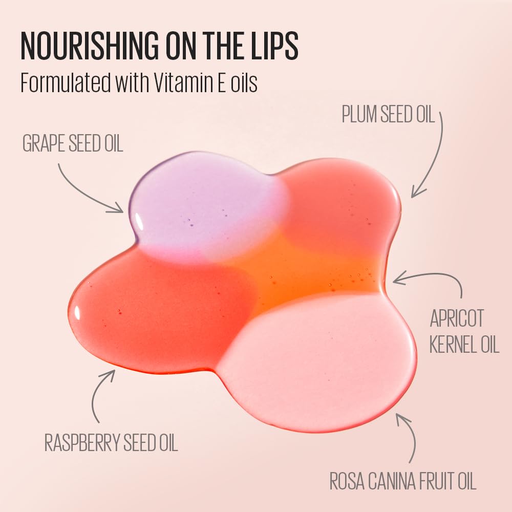 Kaja Lip Plumping - Juicy Glass 03 Apricot Allure - Hydrating, Feel Plumped and Lightweight with Vitamin Tree Fruit Oil, Vegan, Cruelty-Free, Clear Beauty and Personal Care Kaja